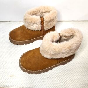 Zara fur boots